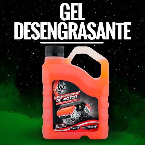 Gel desengrasante